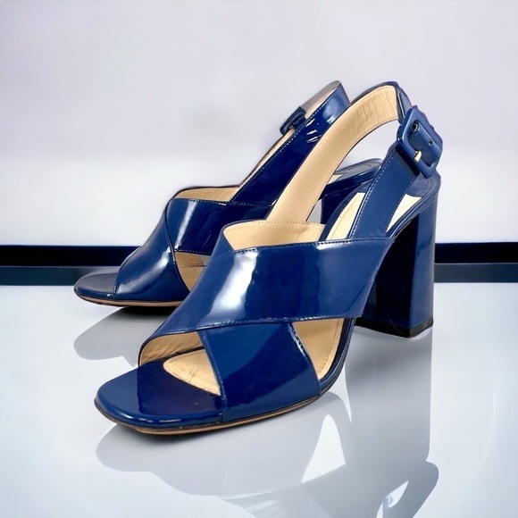 Prada Shoes - PRADA Navy Sandal New in Box 36.5 Size 6